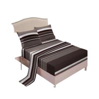 Genérico - Pack De Sabanas 200 Hilos 2 Plazas Con Diseño S12