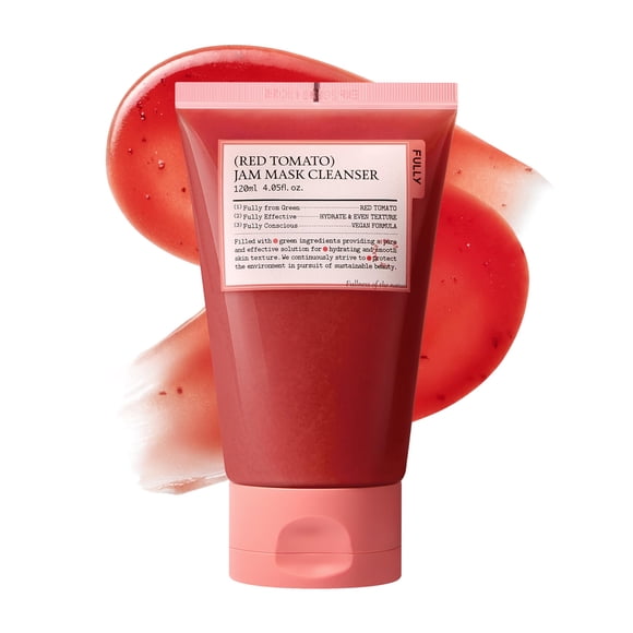 Máscara limpiadora FULLY 120 ml Hidratación vegana de tomate