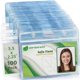 thumbnail image 1 of Protector de tarjetas horizontal EcoEarth para tarjetas identificativas, paquete de 100, 1 of 6