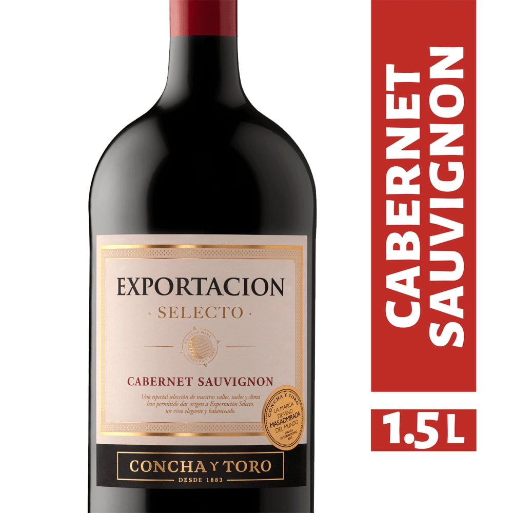 Vino Exportación Selecto Cabernet Sauvignon Botellón 1500Cc