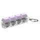 thumbnail image 3 of Fidget Keyboard Fashion Fidget Clicker Llavero Para Niños Niñas Niños Violeta, 3 of 3
