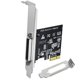 thumbnail image 1 of Tarjeta paralela PCI Express LinksTek PCIE-PA1 para impresoras, 1 of 8