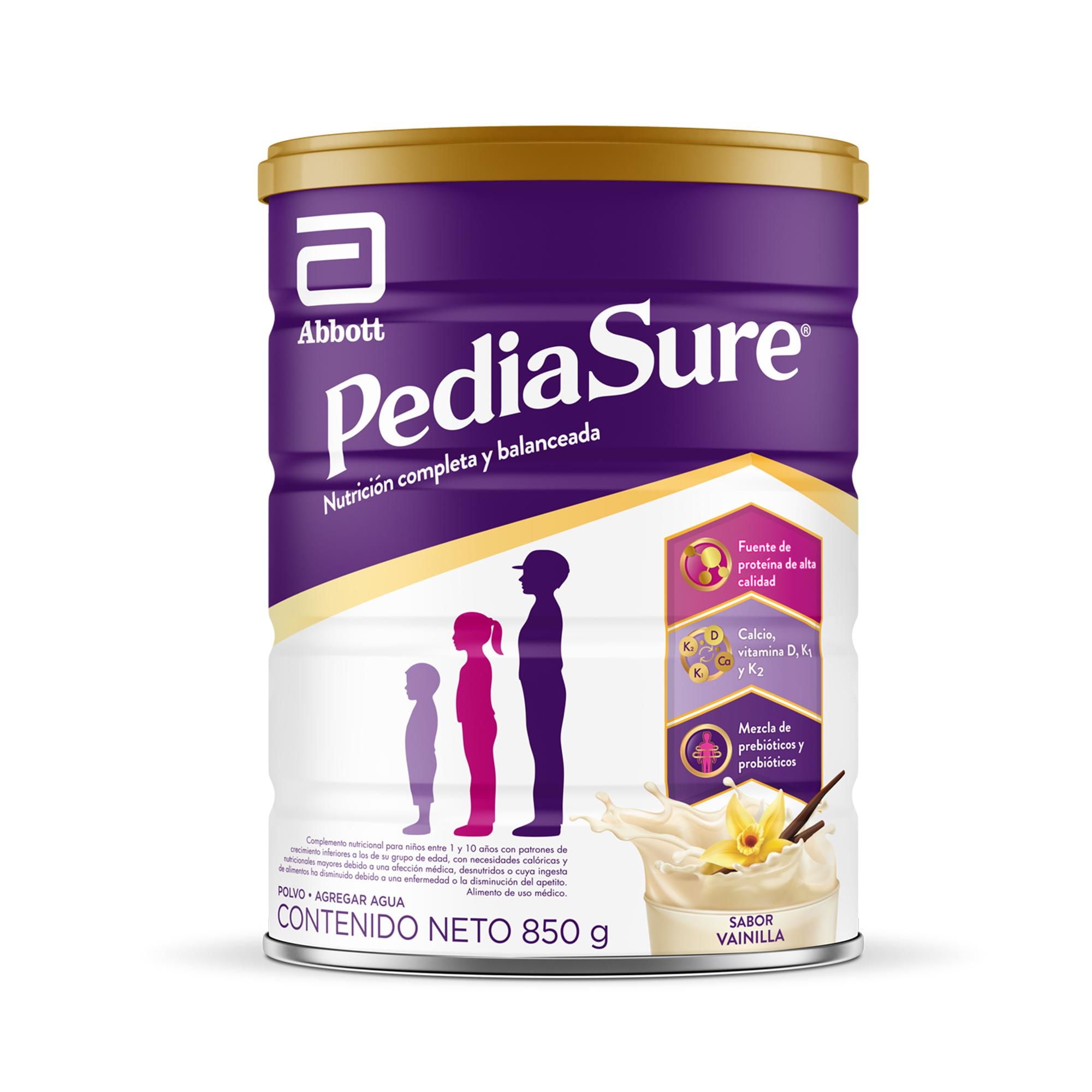 Suplmento Alimenticio Sabor Vainilla Tarro 850 g Pediasure