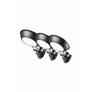 Pack De 3 Focos Solares Led 100W Para Exterior