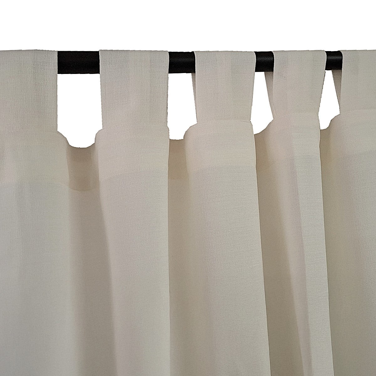 Texfina - Cortina Naútica Presillas 150x230 Cm Crudo