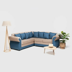 Almore - Seccional New Irlanda Bi Beige Azul