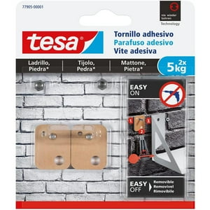 Tornillos Adhesivos Para Ladrillo / Piedra / Hormigón 5Kg 2 Un. - Tesa