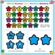 thumbnail image 2 of Pegatinas con números de piso WhatSign Line Up Spots, 36 unidades, para aula, 2 of 7