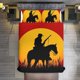 thumbnail image 2 of Red Dead Redemption Comforter Set 3 Pieces Quilt Cover Set Soft Bedding Sets for All Seasons, 2 of 5