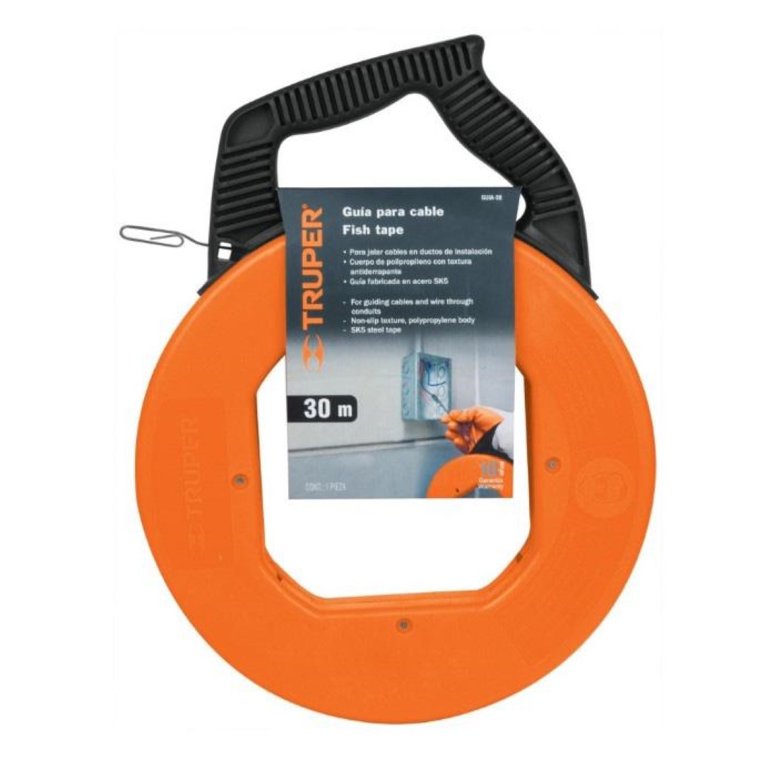 Truper - Laucha Guía Para Cables 30Mts