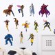 thumbnail image 1 of Calcomanías de Pared X-Men (12 unidades) WALL PALZ - Autoadhesivas, 1 of 7