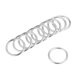 thumbnail image 1 of Uxcell 0.98'' Hebilla de Anillo en O Anillos en O para Hardware Bolsa Cinturón Artesanía Accesorios de Bricolaje Aleación de Zinc Tono Plateado 10 piezas, 1 of 3