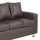 thumbnail image 4 of Sofa Kendy 3c Pu 12 Chocolate, 4 of 6