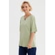 thumbnail image 2 of Polera Mujer Textura Verde Claro, 2 of 4