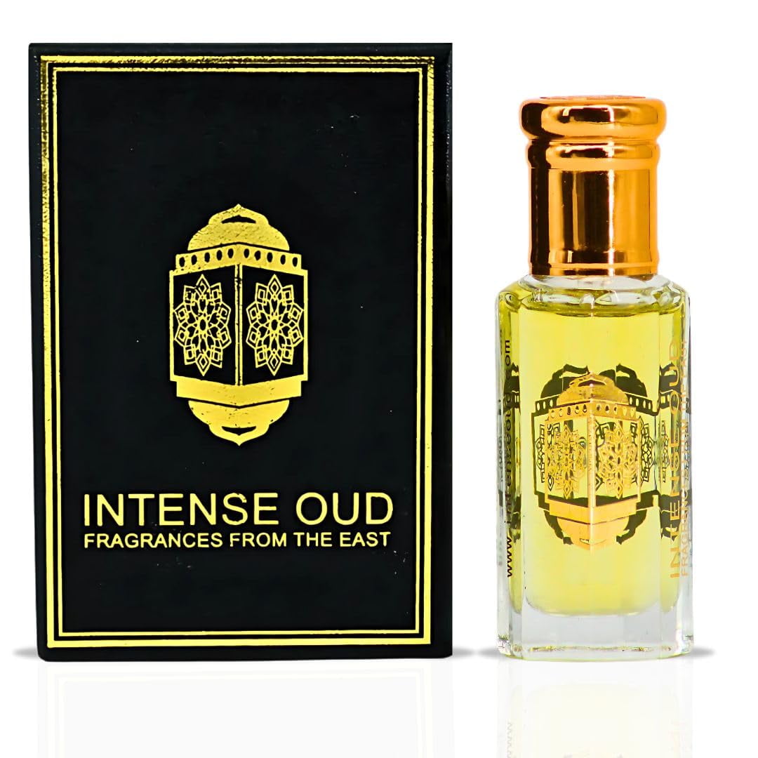 Aceite De Perfume Intense Oud Mukhallat Al Najm 12 Ml