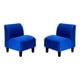 thumbnail image 1 of Set Poltrona Soft 1C Felpa 00 Azul Rey, 1 of 5