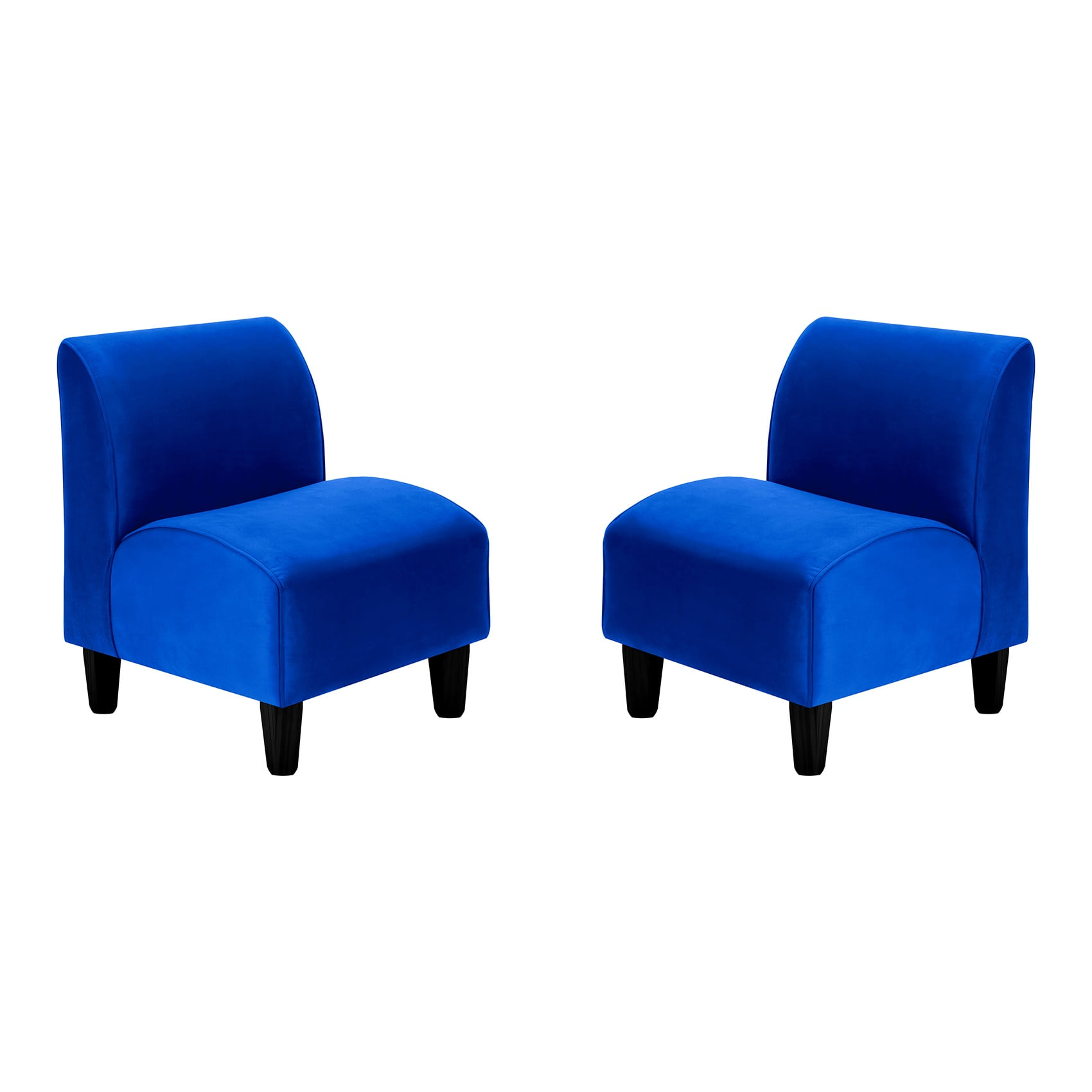 Bodevir - Set Poltrona Soft 1c Felpa 00 Azul Rey