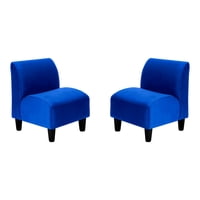 Bodevir - Set Poltrona Soft 1C Felpa 00 Azul Rey