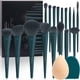 thumbnail image 1 of Set de brochas de maquillaje DuCare, 17 unidades, con tapete de limpieza y esponja, 1 of 9