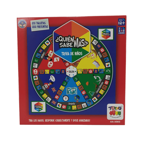 Juego De Mesa Trivia Quien Sabe Mas - Toyng
