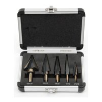 Genérico - Set X5 Brocas Escalonadas Para Metal Brocas Herramientas