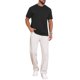 thumbnail image 2 of Camiseta de Punto Casual para Hombre INSPIRE CHIC con Textura de Jacquard, Cuello Redondo y Manga Corta 2XL Negro, 2 of 6