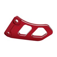 Magideal - Deslizador De Guía De Protección De Cadena De Motocicleta Cnc, Decoración De Fácil Instalación Resistente A La Corrosión Compatible Con Suministros , Rojo