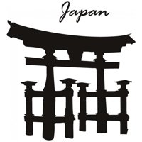 Rienda Libre Graphics - Decomural Torii Gate Japan Japanese Ws-15434