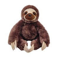 Magideal - Muñeco De Perezoso De Dedos De Peluche De 38 Cm, Figura De Juguete Suave, Muñeco De Peluche Suave Hecho A Mano Para Regalo De Cumpleaños Y Acción