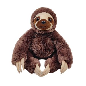 Magideal - Muñeco De Perezoso De Dedos De Peluche De 38 Cm, Figura De Juguete Suave, Muñeco De Peluche Suave Hecho A Mano Para Regalo De Cumpleaños Y Acción