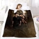 thumbnail image 5 of Crepúsculo anti-pilling, suave, ligera, esponjosa y acogedora de lujo para hogar y cocina – Perfecta para niños y adultos, 100 x 150 cm, 5 of 6