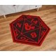 thumbnail image 4 of Alfombra Ukonic Dungeons & Dragons D20 roja 132 x 114 cm, 4 of 7