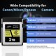 thumbnail image 4 of Tarjeta de memoria CFexpress tipo B de 512 GB para Nikon/Canon/Panasonic, 4 of 7