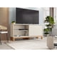 thumbnail image 2 of Rack 50" Mondrian Blanco - Castaño, 2 of 7
