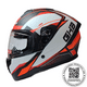 thumbnail image 1 of Casco Integral GHB M-71 Sour Blanco Rojo Matte Talla M, 1 of 5