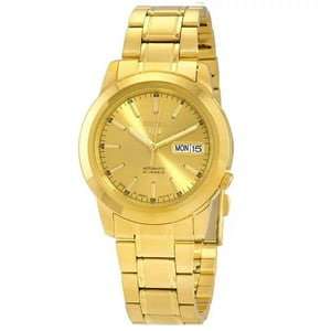 Seiko - Reloj Clásico Para Hombre Con Esfera Dorada - Snke56J1