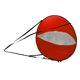 thumbnail image 1 of Kit De Vela De Viento A Favor Del Viento Vela De Viento De Kayak Emergente De 42 "para Botes Inflables Canoas Rojo, 1 of 5