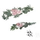 thumbnail image 3 of Flores Artificiales Swag Hecho A Mano Floral Swag Telón De Fondo Para Puerta Delantera Boda Rosa, 3 of 3