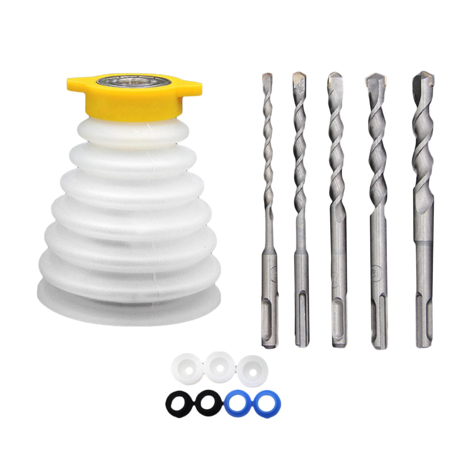 Magideal - Colector De Polvo De Taladro,Cubierta De Martillo De Polvo De Taladro Eléctrico,Taladro Eléctrico,Colector De Cubierta De Polvo De Taladro Para Taladr Estilo C