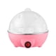 thumbnail image 1 of Hervidores de huevos eléctricos, utensilios de cocina multifuncionales con apagado automático, utensilios de cocina portátiles visibles para el desayuno en el dormitorio. 1 nivel rosa, 1 of 1