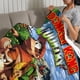 thumbnail image 3 of Donkey Kong Country anti-pilling, suave, ligera, esponjosa y acogedora de lujo para hogar y cocina – Perfecta para niños y adultos,100X80cm, 3 of 6