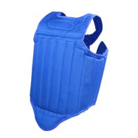 Magideal - Protector De Pecho De Karate Unisex, Protector De Costilla De Chaleco Protector De Taekwondo, Protector De Cuerpo Mma Muay Thai, Para Equipo De Boxeo Azul M
