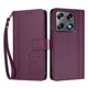 thumbnail image 3 of Funda Cartera Trébol para Motorola Edge 70 Ultra 5G con Ranuras Tarjetas y Carga Inalámbrica Violeta, 3 of 6