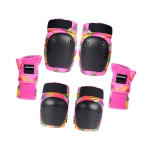 Ioensy - Rodilleras Y Coderas Equipo De Protección Multiusos Para Scooters, Ciclismo Y Deportes Múltiples S