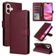 thumbnail image 1 of Funda Cartera para iPhone 17 con Tarjetero, Soporte y Cordón - Protección Rojo, 1 of 5
