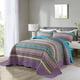 thumbnail image 1 of Juego de Edredón Reversible Patchwork NEWLAKE para Cama California King, 1 of 9