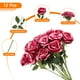 thumbnail image 3 of Rosa Artificial Uxcell Rosa Profundo 12 Piezas, 3 of 3