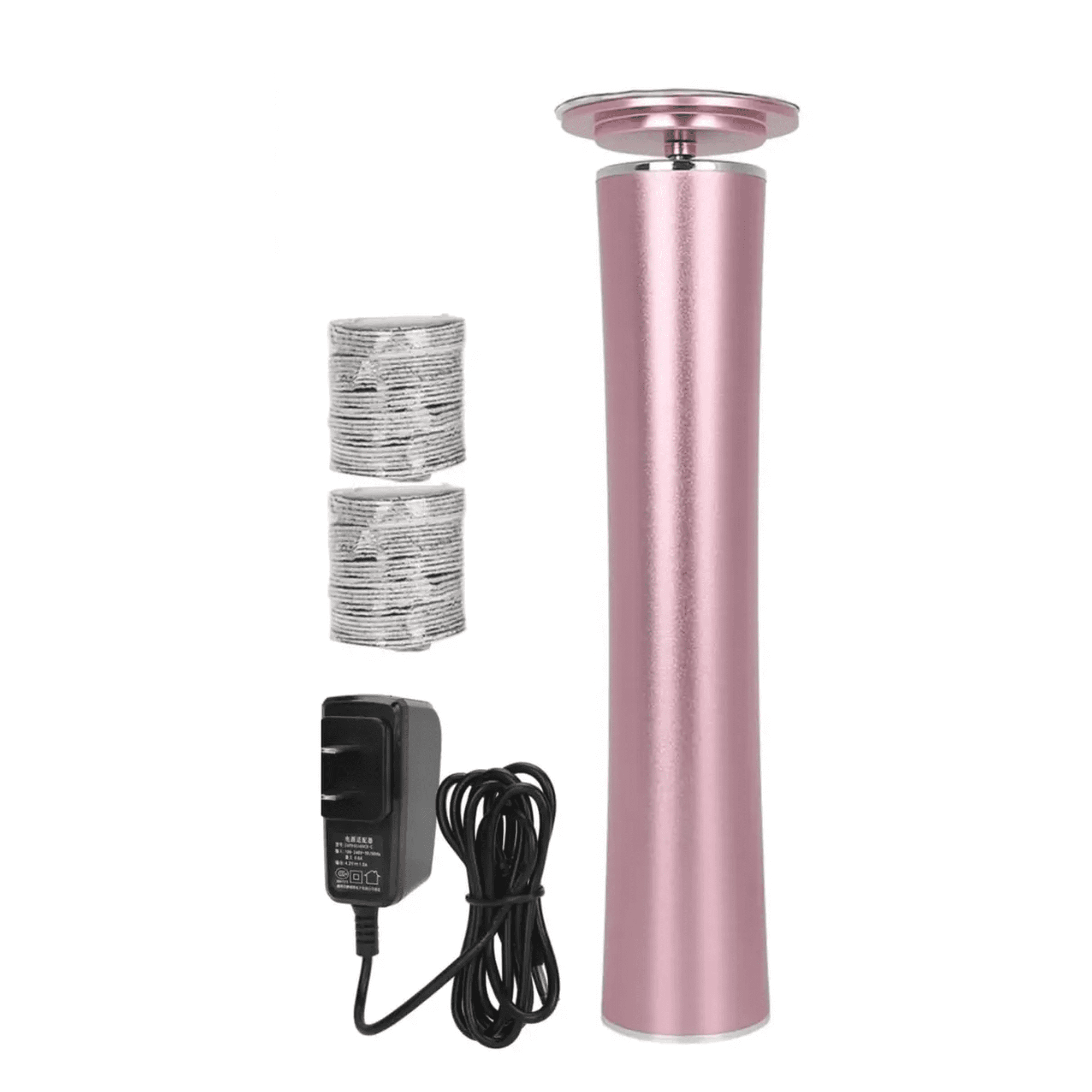 Removedor De Callos Belug Eléctrico + 60 Lijas De Repuesto Rosa