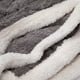 thumbnail image 1 of Manta Frazada Sherpa Jacquard Gris King, 1 of 3