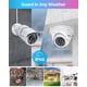 thumbnail image 4 of Sistema de cámaras de seguridad ZOSI 4K 8CH con 8 cámaras de 5 MP con disco duro de 2 TB, 4 of 9